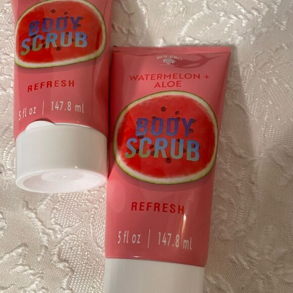 🍄Bolero Beverly Hills  lot of 2 Watermelon + Aloe Body Scrub Refresh 5 FLOZ🎉🎊 - Picture 7 of 10